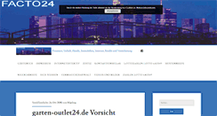 Desktop Screenshot of facto24.de